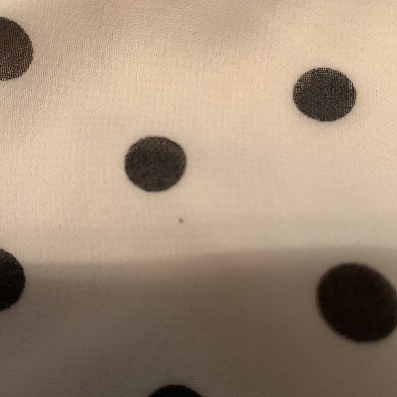 Express Pink and Black Polka Dot Tank. Size M. - Picture 15 of 15